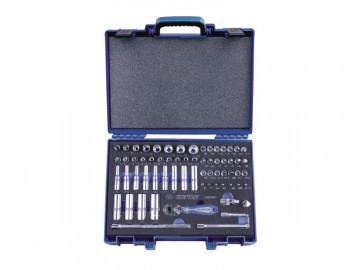 Набор торцевых головок с принадлежностями, 65 предметов KING TONY 2565MRV