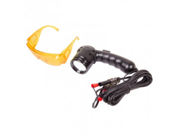 Фонарь ультрафиолетовый и очки для поиска утечек фреона МАСТАК 105-70000