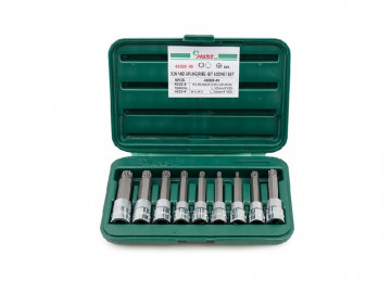 Набор 9 предметов торцевых вставок 1/2 TORX Hans 46028-49
