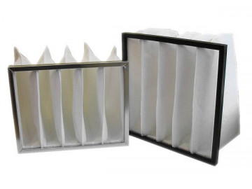 Карманчатый фильтр G4 1150 X 360 X 300, 11ET на рамке 20 мм для ОСК Metron New Eco 2005г. Zauber Air ZAP4G-1150X360X300-11/1