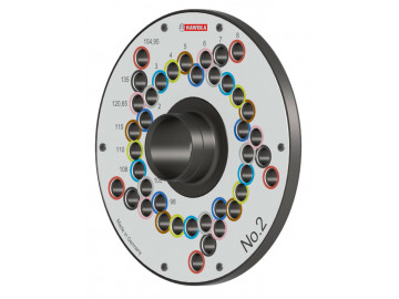 Плита №2 5x98/ 5x105/ 5x108/ 5x110/ 5x115/ 5x120,65/ 5x135/ 5x154,95 HAWEKA 251e801 409