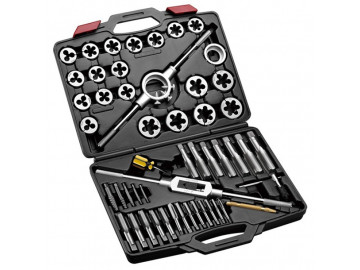 Набор метчиков и плашек SK-5 1/4-1, кейс, 51 предмет МАСТАК 351-10051C