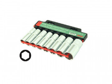 Набор торцевых головок 6-гр. длинные 16-27мм Станкоимпорт НГД.12.40.8