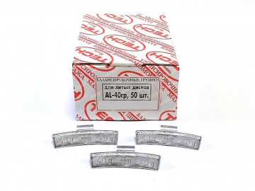 Упаковка грузиков по 40 гр.Tech AL040