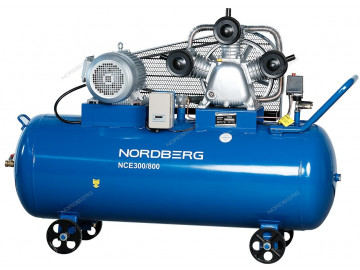 Компрессор поршневой, ресив. 300л, 800л/мин ECO Nordberg NCE300/800