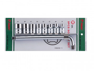 Набор 6-гранных торцевых головок Hans 4609M