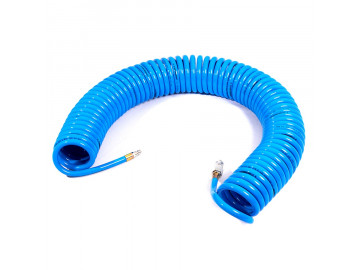 Воздушный шланг спиральный 10/15 мм 20 метров СТАНКОИМПОРТ HS101520