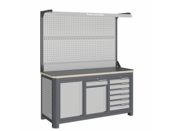 Верстак слесарный MCN 1552.S678-2F