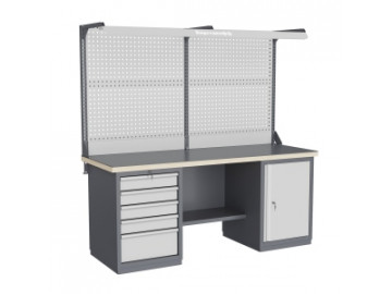 Верстак слесарный FBK 205.57.4-2F