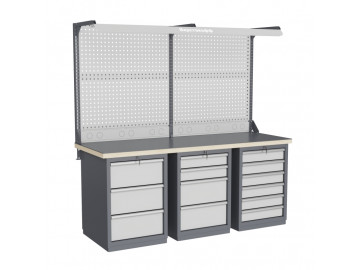 Верстак слесарный FBK 205.346-2FR