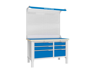 Верстак слесарный CTR 1432.S3L3.4-2F