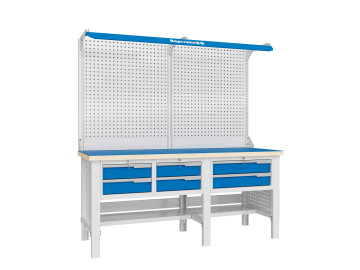 Верстак слесарный CTR 2032.S11L1.23-2F