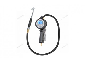 Пистолет профессиональный для подкачки колес, цифровой, обрезиненный, для грузовых автомобилей Ti8DL